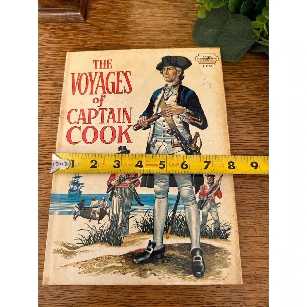 The Voyages of Captain Cook 1971‎ Nutmeg Press Illustrated Vintage History Book